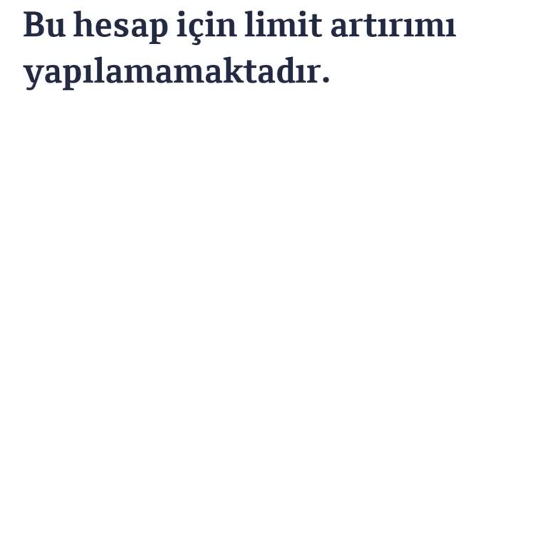 QNB Ek Hesap Limiti Artışı Konusunda Mağduriyet