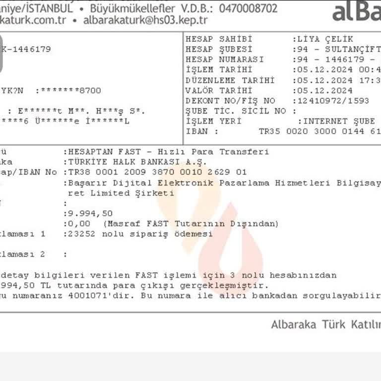 Vestel Çamaşır Makinesi Siparişimde İletişim Sorunu Ve İade Talebi