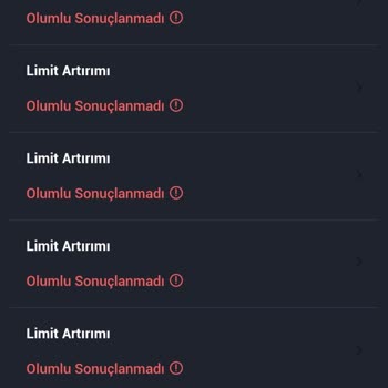 Kredi Kartı Limit Artışı Sorunu