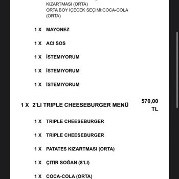 McDonald's Siparişinde Büyük Hayal Kırıklığı