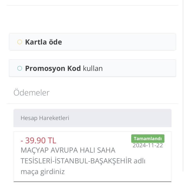 Maç Yap Ücret İadesi Yapılmadı