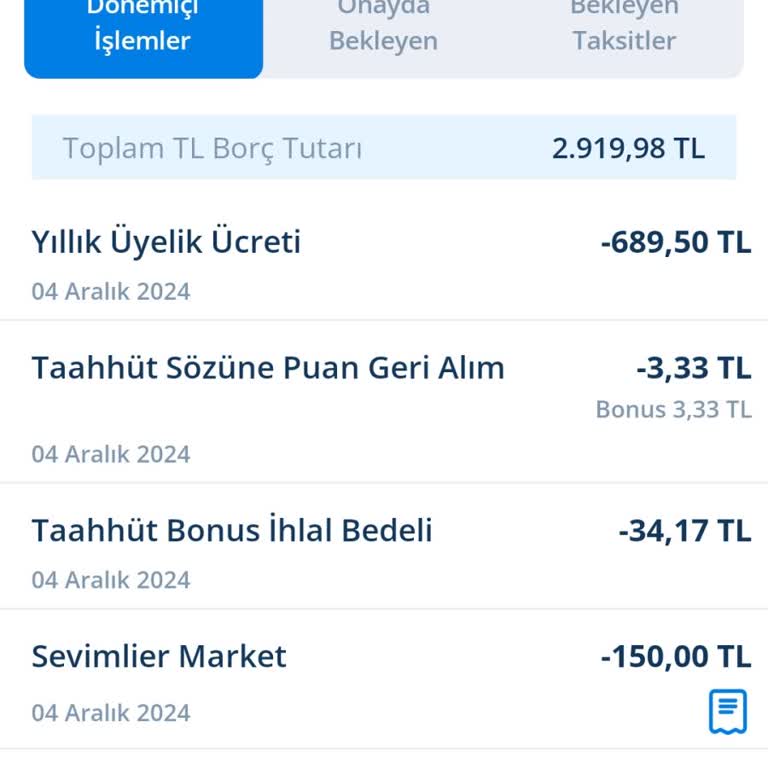 Denizbank Kart Üyelik Ücreti İadesi Talebi
