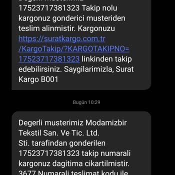 Geciken Kargo Ve Ulaşılamayan Şube