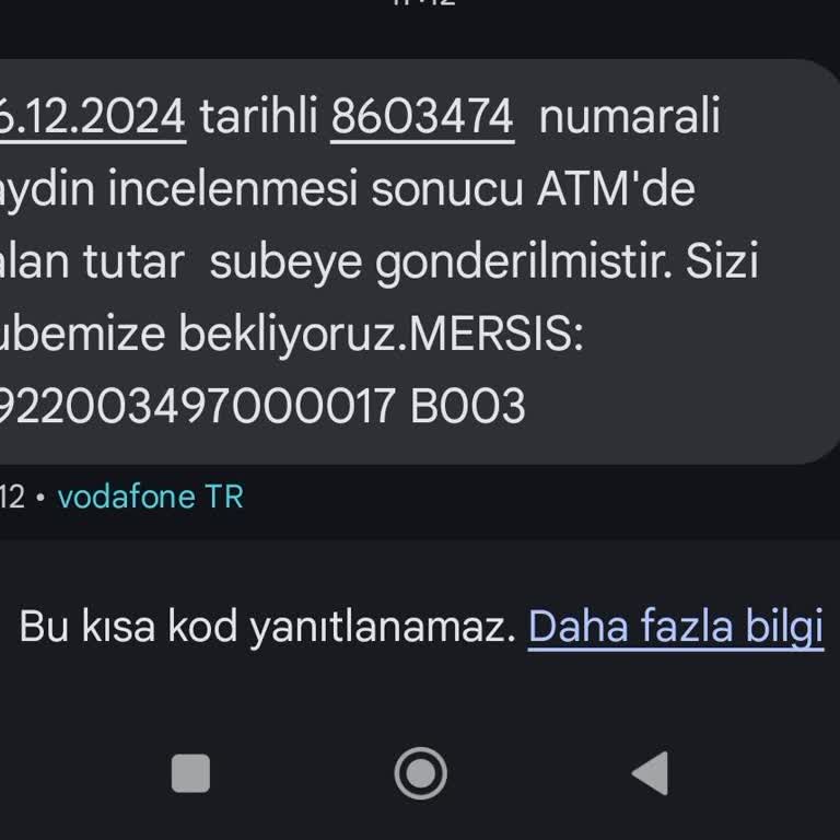 ATM Para Yatırma Sorunu Ve Müşteri Hizmetleri İlgisizliği