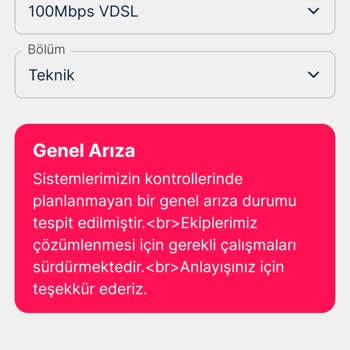 İnternet Kesintisi Ve Yetersiz Müşteri Hizmetleri