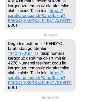 Sürat Kargo'nun Teslimat Sorunu Ve Yanıltıcı Bildirimler