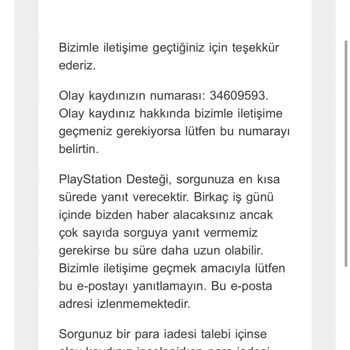 İade Talebine Yanıt Alınamıyor