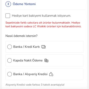 LCW Online Alışverişte İade Ve Ödeme Sorunları