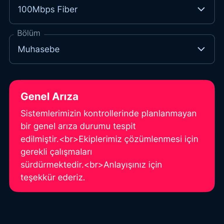 Comnet İnternet Kesintisi Ve Destek Sorunu