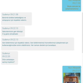 Yanlış Ürün Ve İade Sorunu