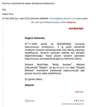 Akbank'ın Çip Para Sözü Yerine Getirilmedi