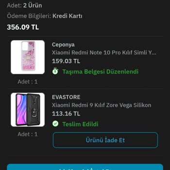 Geciken Kargo Ve İletişimsizlik Sorunu