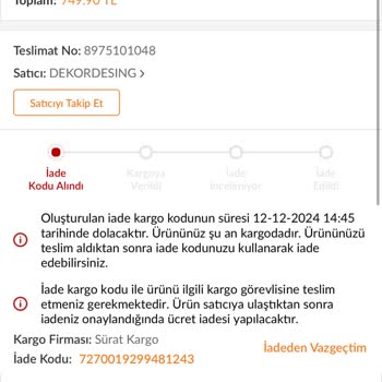 Eksik Ürün Teslimatı Ve Destek Sorunu