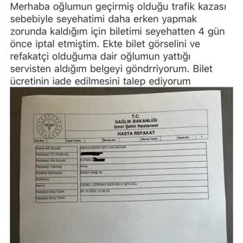 Uçak Bileti İadesinde İletişim Sorunu