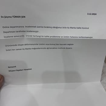 Kısa Programda Solan Pantolonun Kalite Sorunu