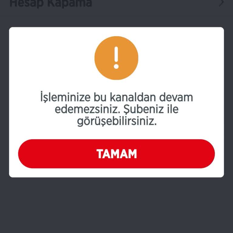 Kredi Mevduat Hesabı Kapatma Sorunu Ve Müşteri Hizmetleri Yetersizliği