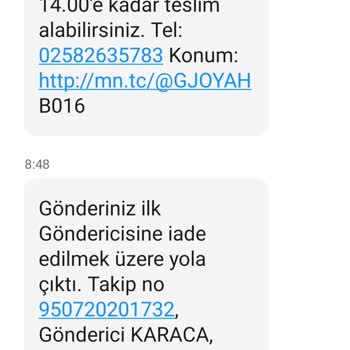 Kargo Teslimat Sorunu Ve Müşteri Hizmetleri İlgisizliği