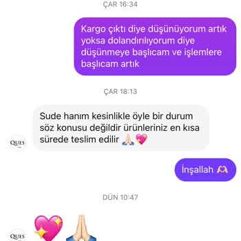 Ques Store Moda'da Uzayan Teslimat Sorunu