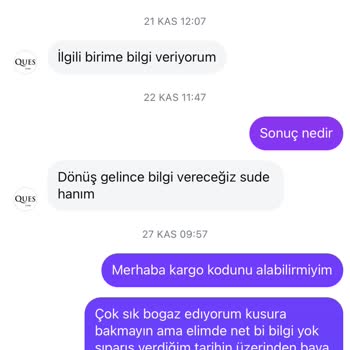 Ques Store Moda'da Uzayan Teslimat Sorunu