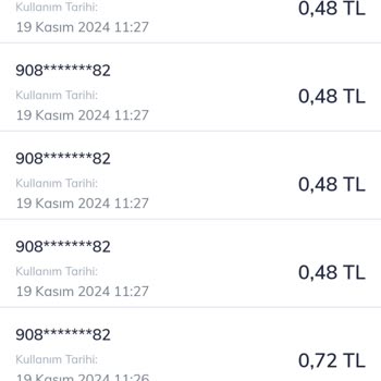 Hattım Üzerinden Yapılan Yurt Dışı Aramaları Ve Fatura Şoku