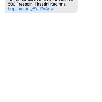 Betturkey İstemediğim SMS'lerle Mağduriyet Yaşıyorum