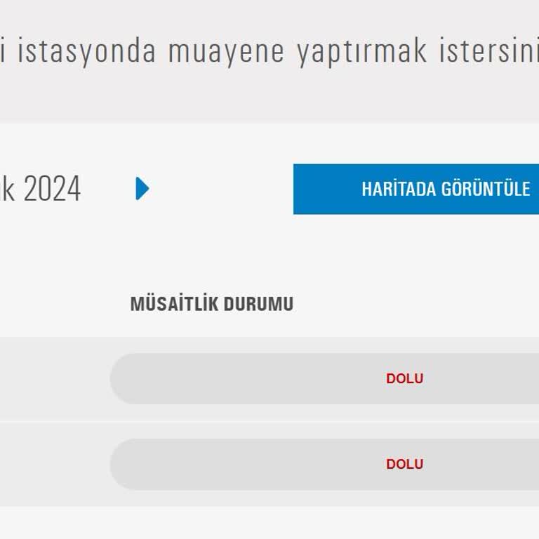 Tüvtürk Randevu Krizi: Muayene Süresi Doldu!