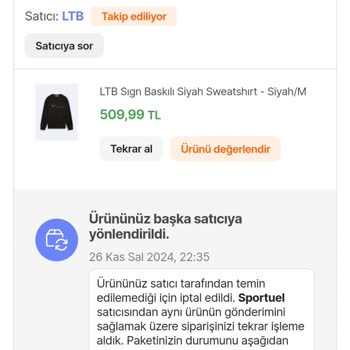Yanlış Yönlendirme Ve Eksik Ürün Sorunu