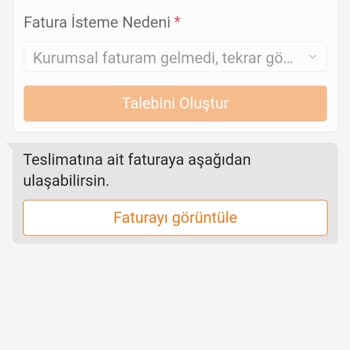 Trendyol'da Fatura Sorunu Ve İletişim Engeli