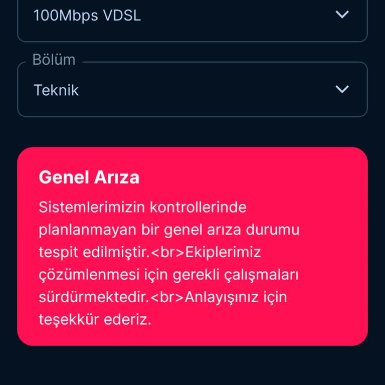 Sürekli İnternet Kesintisi Ve Yetersiz Müşteri Hizmetleri