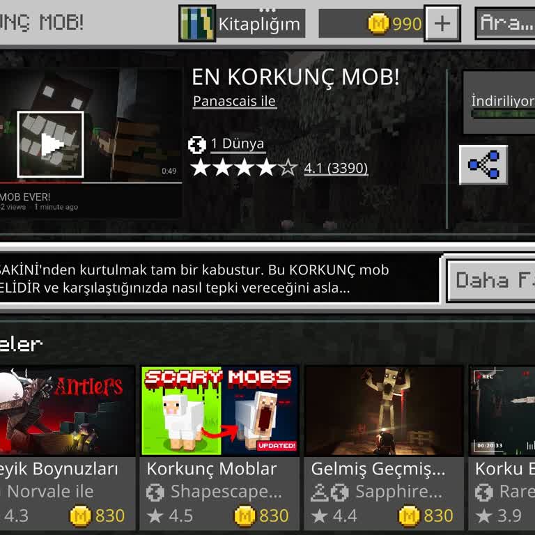 Minecraft Mod Paketi Yükleme Sorunu