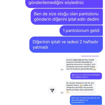 Snug Brandwear'dan Geç Gelen Ürün Ve İade Sorunu