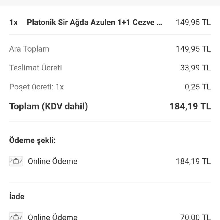 Eksik Ürün Teslimatı Ve Yetersiz İade Süreci