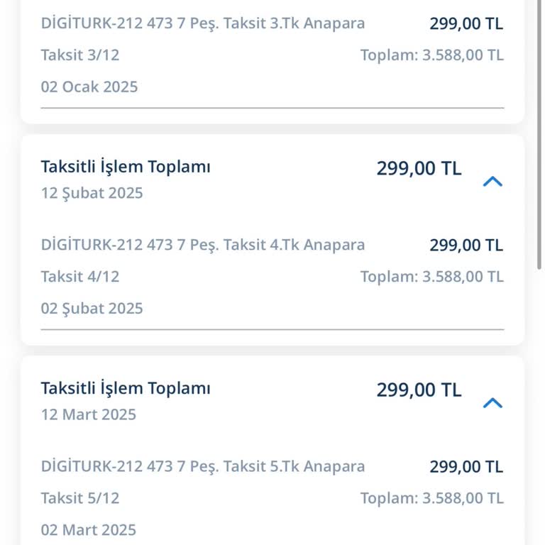 Yanlış Paket Ve Eksik Hizmet