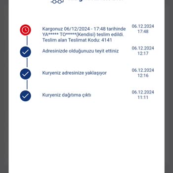 Adres Yanlışlığı Nedeniyle Teslim Edilmeyen Kargo