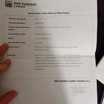 Garanti Kapsamında Batarya Değişimi Sorunu Ve Müşteri Hizmetleri Şikayeti