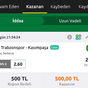 Kazandığım Kuponun Ödemesi Yapılmadı