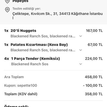 Eksik Teslimat Ve Cevapsız Müşteri Hizmeti Sorunu