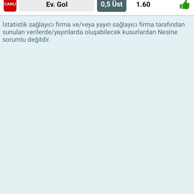 Nesine'de Kupon İadesi Ve Maç Anlaşmazlığı