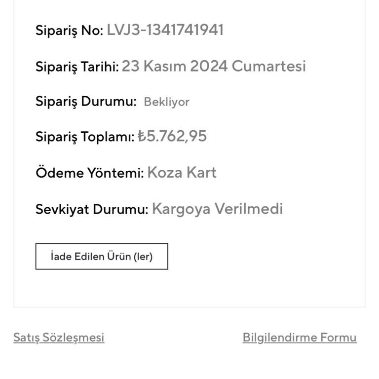 Kışlık Siparişim Neden Hala Kargoya Verilmedi?