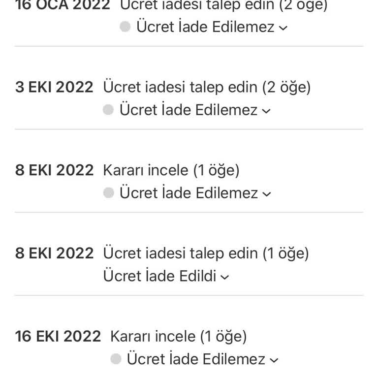 Yetkisiz Abonelik Ve Satın Alımlar İçin İade Talebi