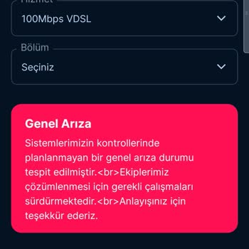 Sürekli İnternet Kesintisi Ve Yetersiz Müşteri Hizmetleri