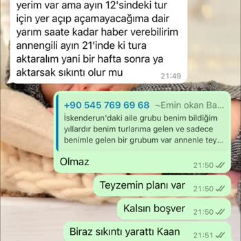Karadeniz Turu Hayal Kırıklığı