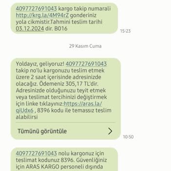 Aras Kargo'nun Teslimat Sorunları Ve Yanıltıcı Bilgilendirmeleri