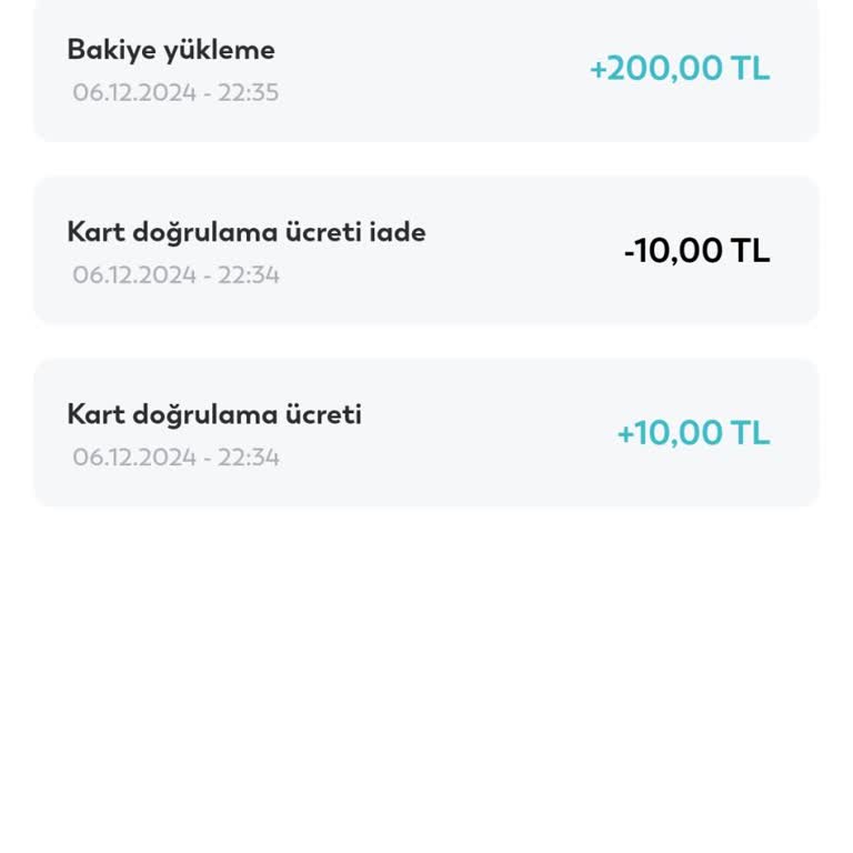 Yanlışlıkla Yüklenen Bakiye Kabusu