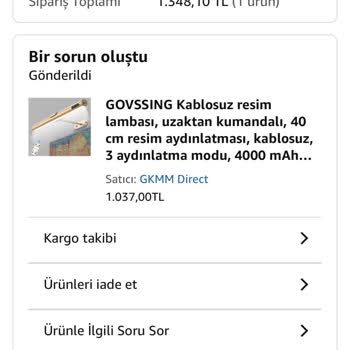 Amazon Siparişim Bilgim Dışında İptal Edildi Ve Fiyat Farkı Oluştu