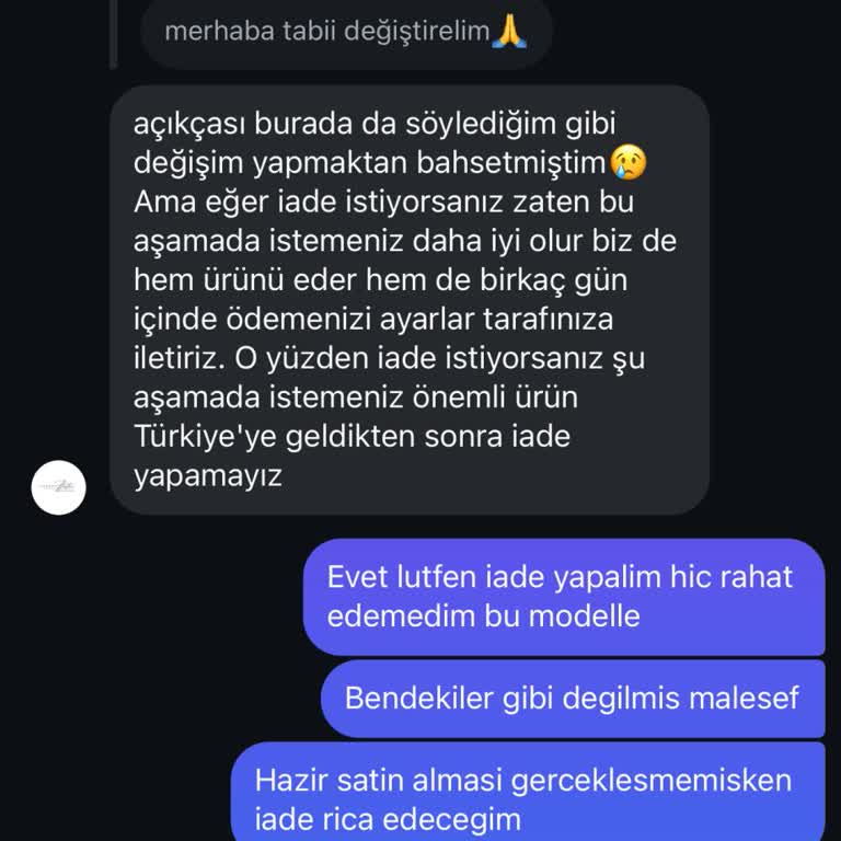 İade Talebine Cevap Vermeyen Satıcı