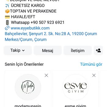 Instagram Siparişinde İletişim Sorunu