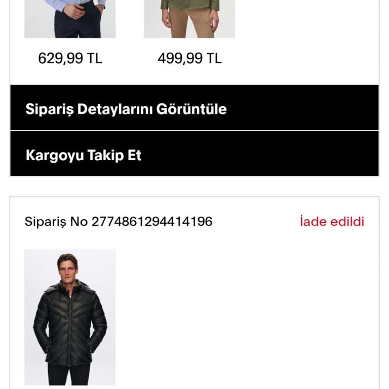 DS Damat'tan Aldığım Montun Teslimatı Ve İade Sorunu