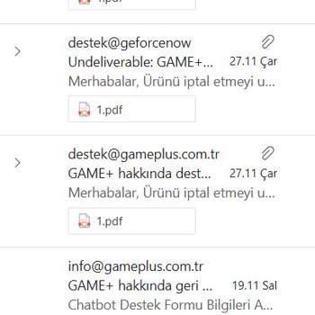 Gameplus İletişimsizlik Ve Hatalı Abonelik Ücreti Kesintisi