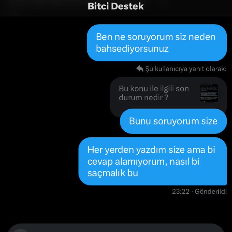 Bitci Borsasında İletişim Sorunu Ve Pişmanlık